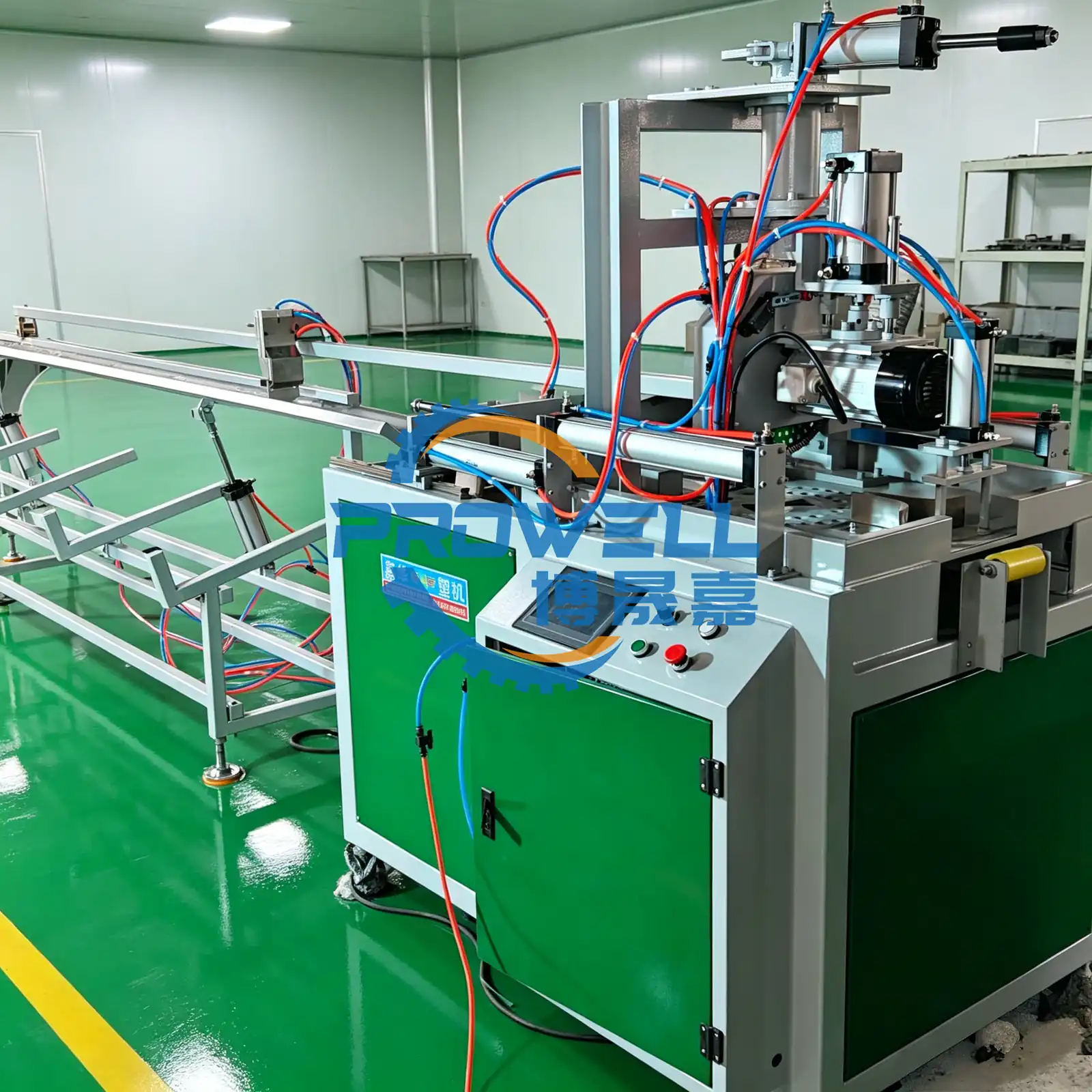 Máquina de orugas y máquina de corte para barras FRP | Equipos para línea de producción por pultrusión