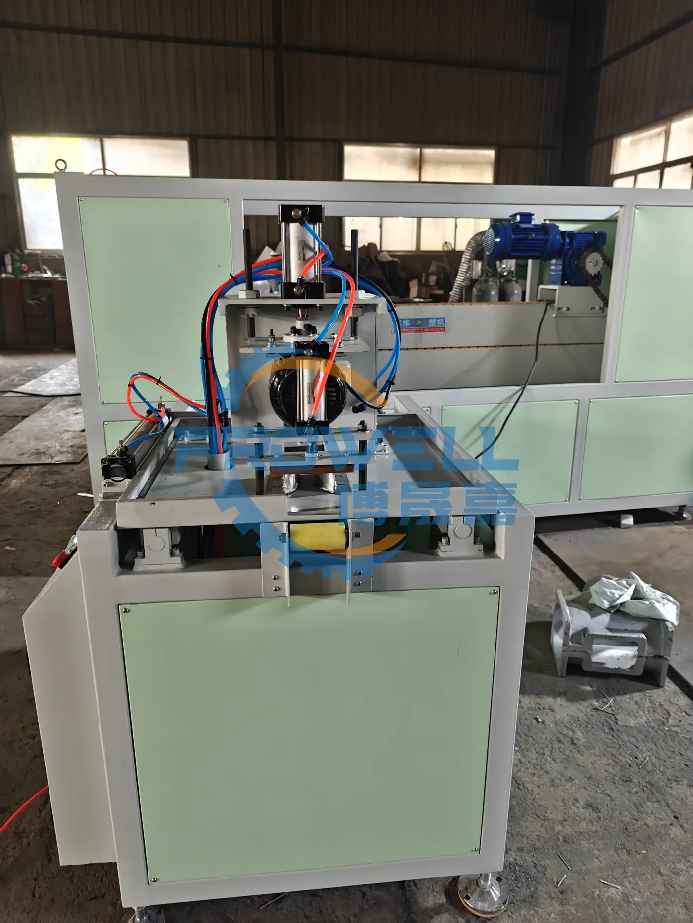 Máquina de tracción para pultrusión de barras GFRP de fibra de vidrio
