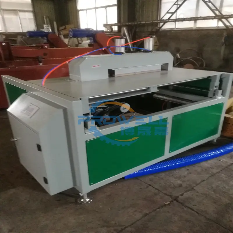 Plastic Board Panel Cutting Machine/PVC SPC WPC Floor Wall Board Cutter photo 3