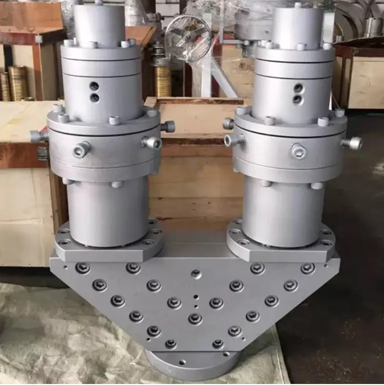 PVC Two Cavity Pipe Extrusion Machine photo 2