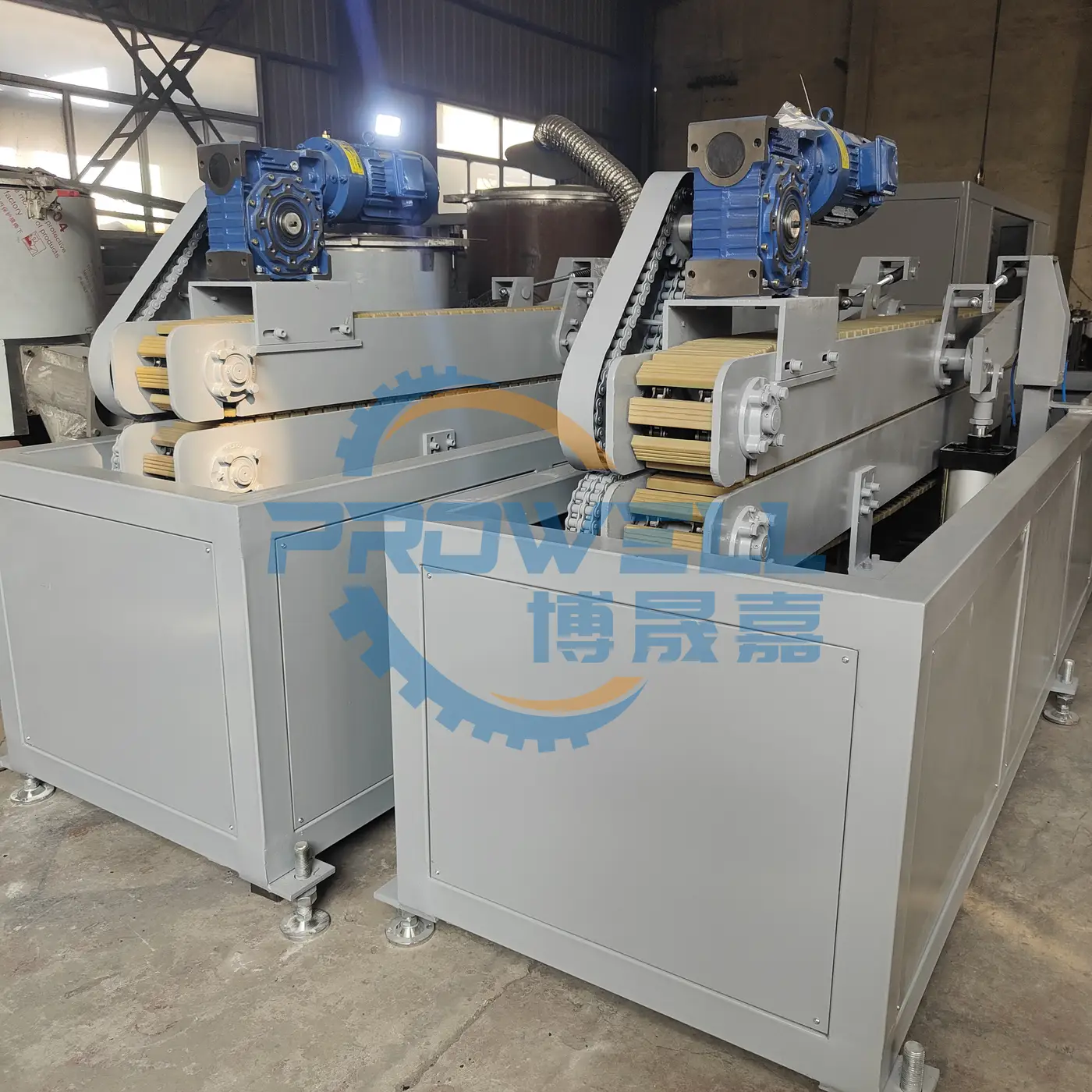 Máquina para fabricar refuerzos de barras GFRP / Línea de fabricación de barras reforzadas con fibra de vidrio