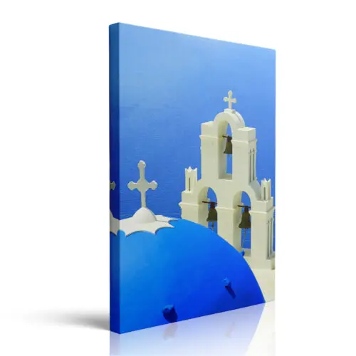 Agios Theodori Church Canvas Wall Art