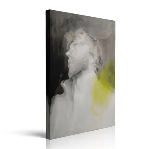 Man Abstract Canvas Wall Art