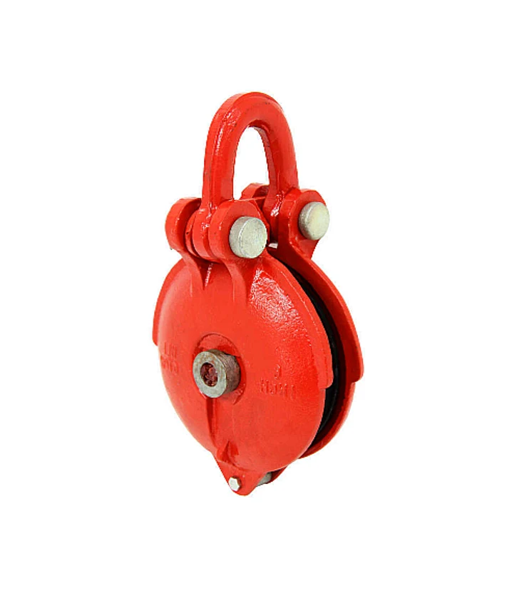Triple Pulley Block Snatch K-Type With Hook — 6