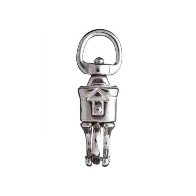 D Type Mountaineering Buckle 8CM Aluminum Alloy — 9