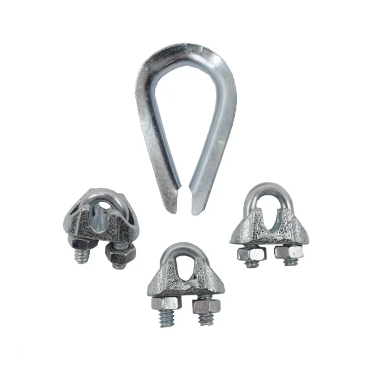 1 8 Cable Clamp US Type Malleable Wire Rope Clip — 3