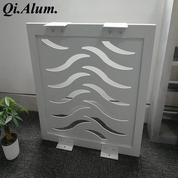 Aluminum Metal Laser Cut Building Outside Curtain Wall Cladding Decorative Materials