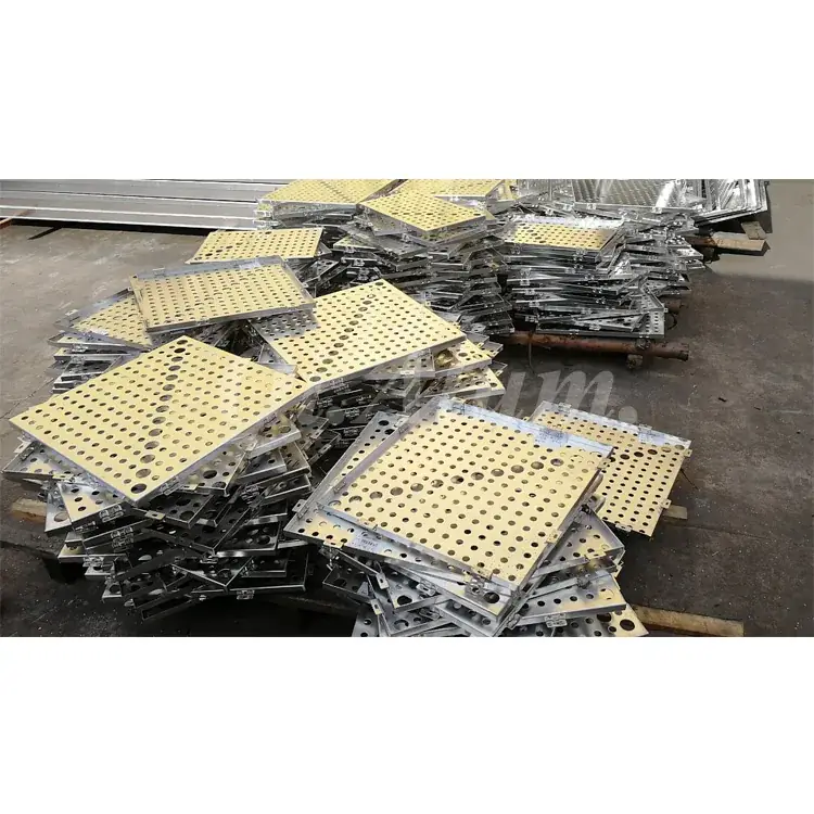 Jeddah Project Aluminium Hole Punching Decorative Panel for Curtain Wall and Roof Ceiling — 6