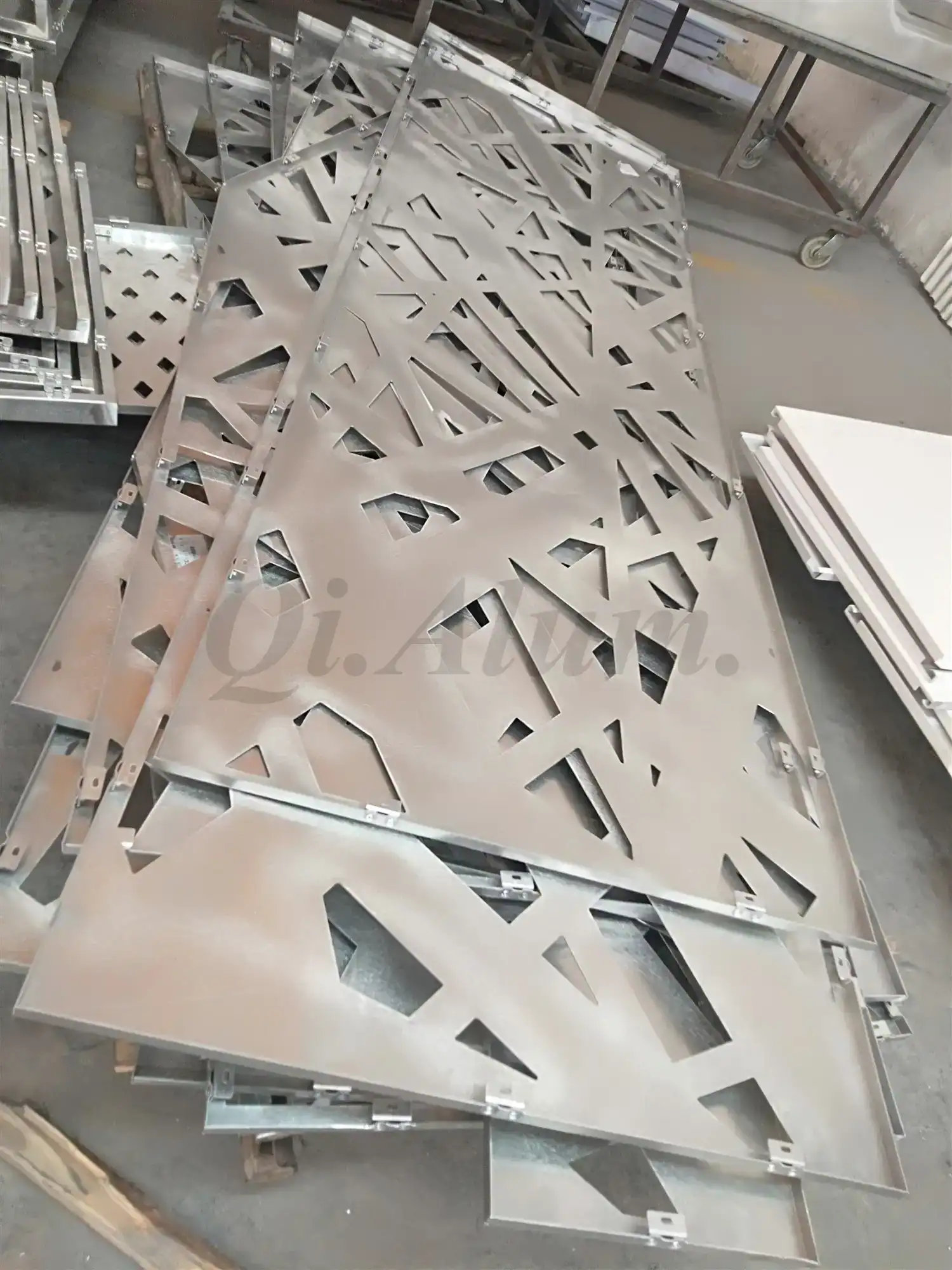 4MM Powder Coated Finish CNC Cutting Perforated Aluminum Panel — 6
