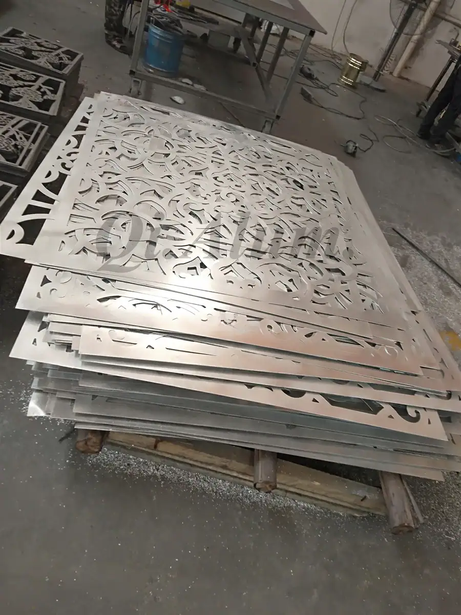 4MM Powder Coated Finish CNC Cutting Perforated Aluminum Panel — 2
