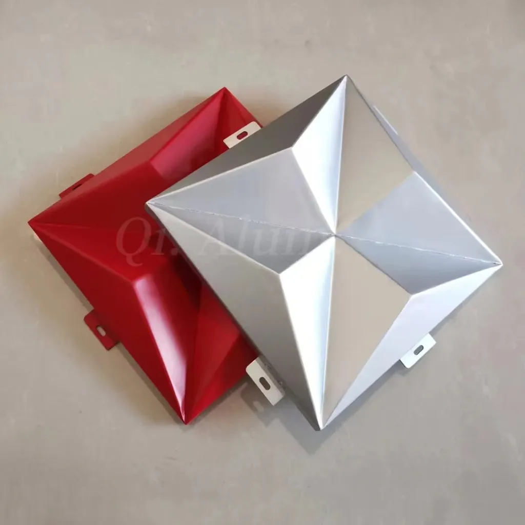 Building 3D Wall Decoration Aluminum Panel Cladding Decorative Facade for Exterior — 5