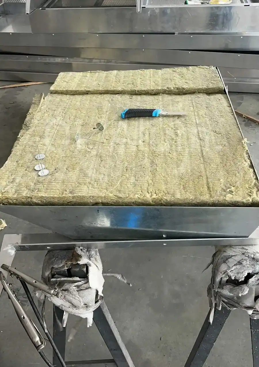 Simple Installation Modern Construction Curtain Wall Panel of GI Backpan Are Long Term for — 5