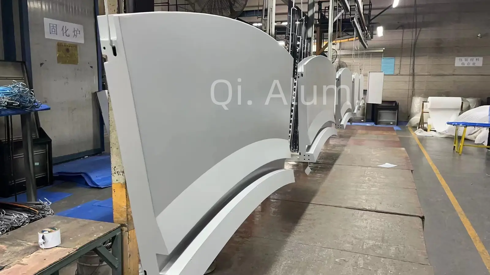 Curved Sheet 3.0mm Thick Aluminum Custom Metal Curtain Wall Decorative Panel with Both Sided — 6
