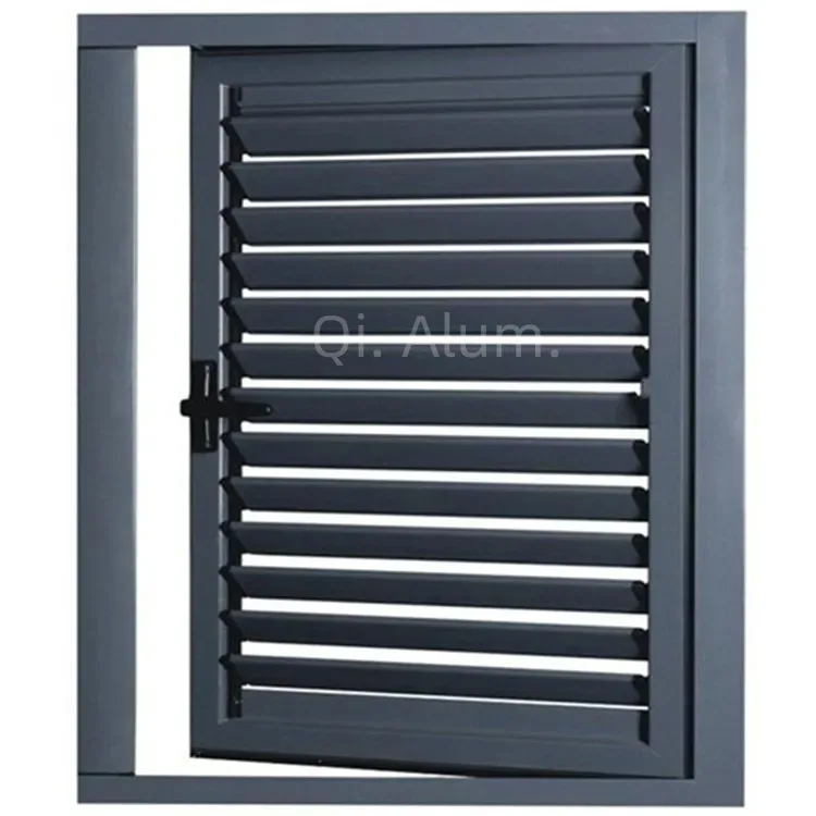 Aluminium ventilation louvres (flat seam)