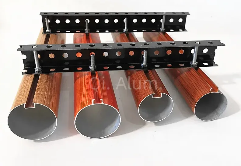 0.9mm Thick Suspended Ceiling Round Pipe Metal False System Aluminum with 40/50/60mm Diameter — 4