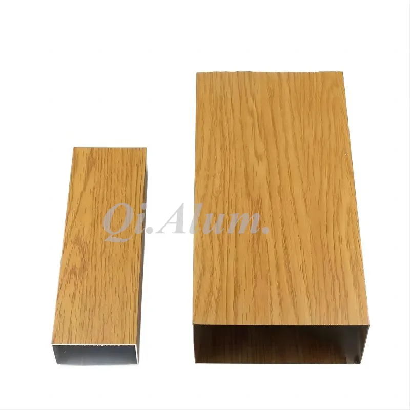 1100 6063 Aluminium Tube Profile Square Pipe