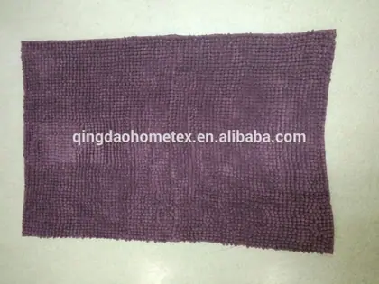 100% Polyester Chenille Bathmat — 3