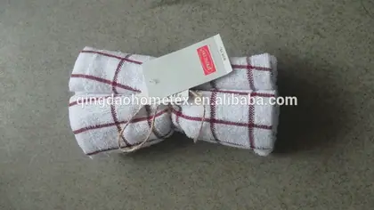 2PK Yarn Dyed Gingham Face Towel