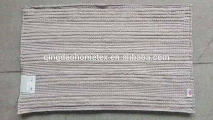 Brown Colour Long Pile Chenille Bathmat — 2