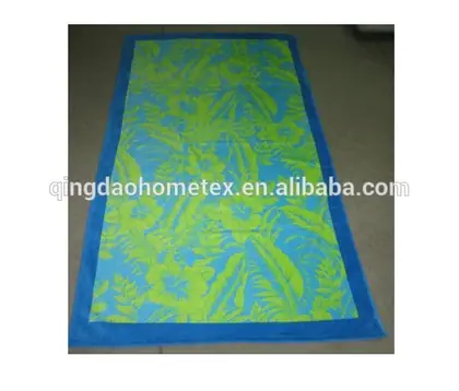 100% Cotton Ladder Shape Wave Pattern Printed Beach Towel — 6