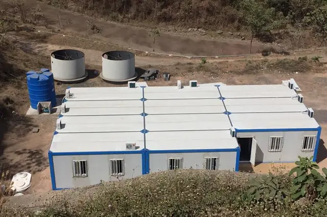 Hydropower station camp, El Salvador