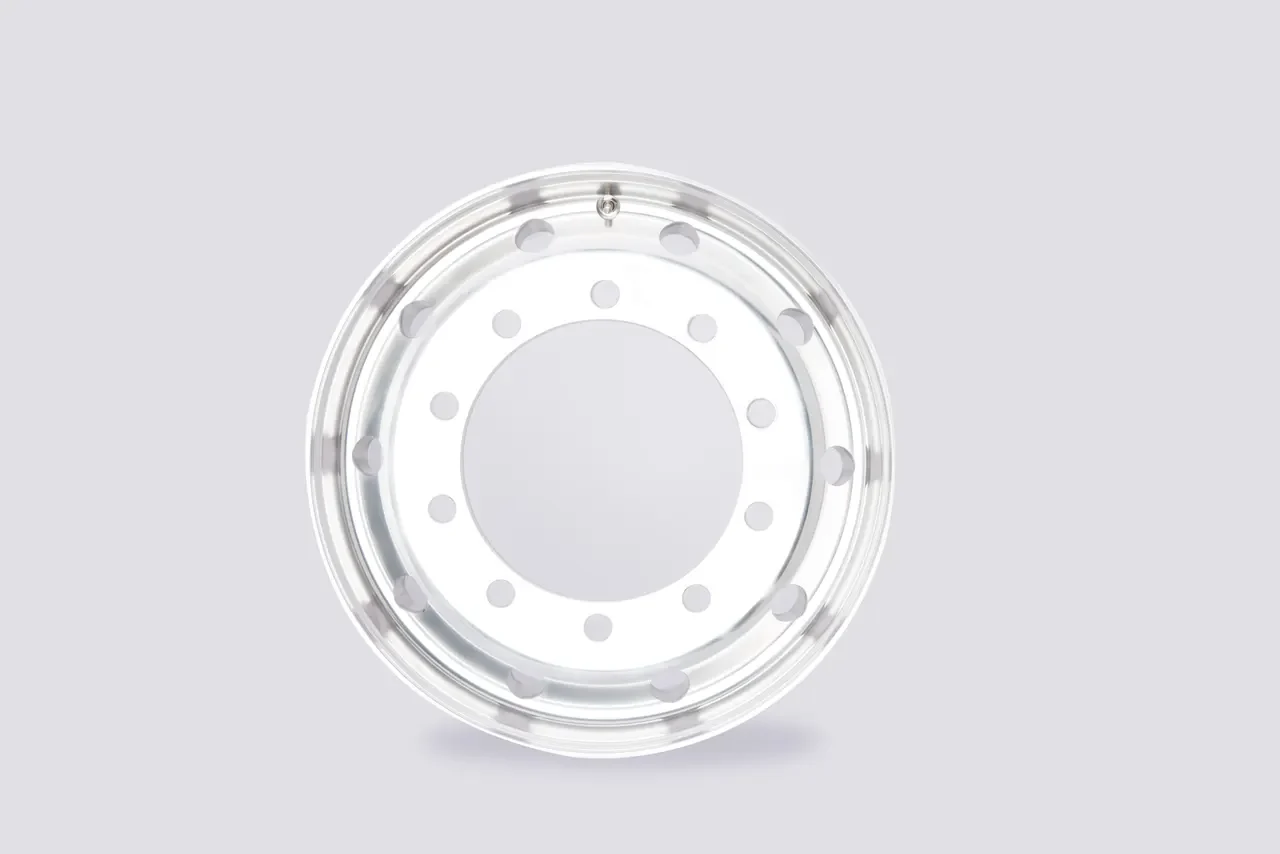 22.5x11.75 Coated truck wheel view 2
