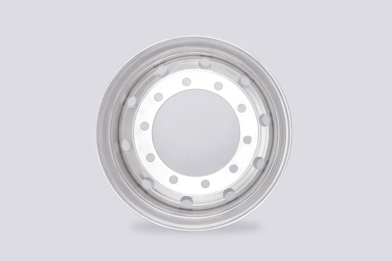 22.5x11.75 Coated truck wheel view 5