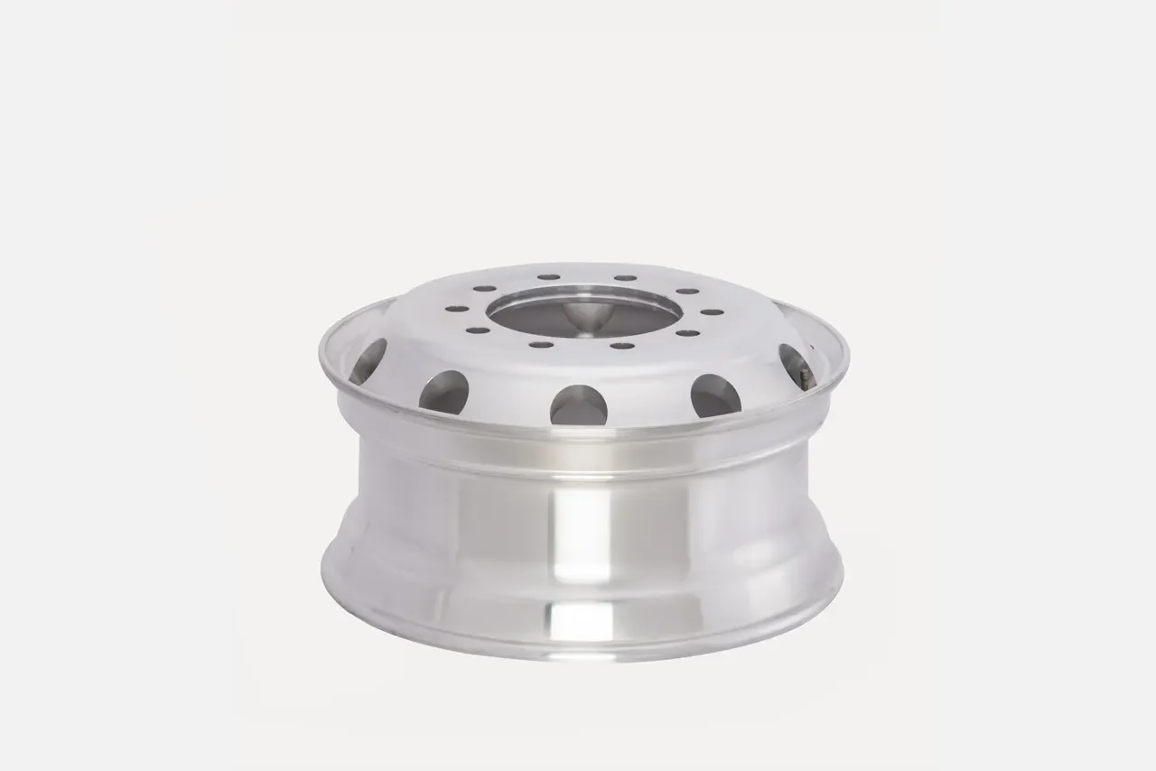 Rueda de camión 22.5x8.25 de cara mecanizada, vista 5