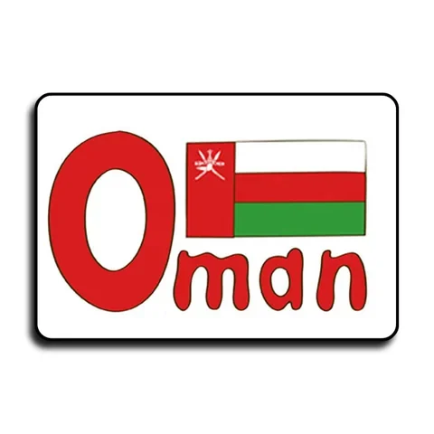 Individuell gestaltete touristische Kühlschrankmagnete Oman RC-OM01