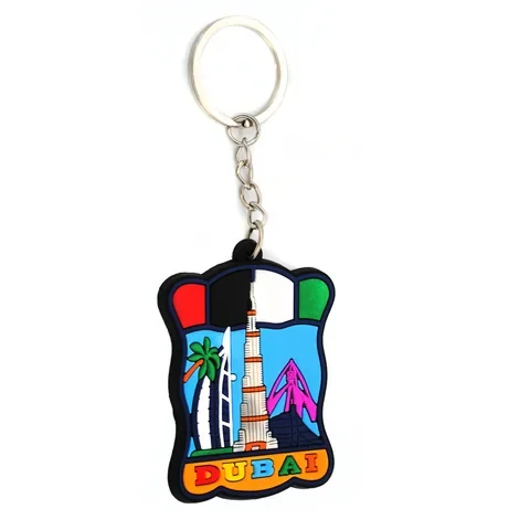 Schlüsselanhänger aus Kunststoff als Werbegeschenk für Touristen RC-KC09