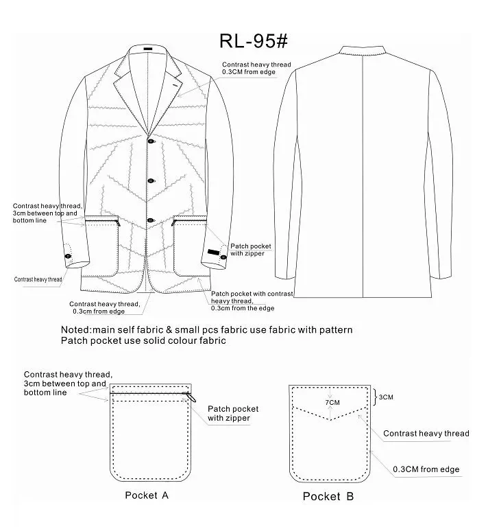 RL95 - classics long sleeve style by Right Luck