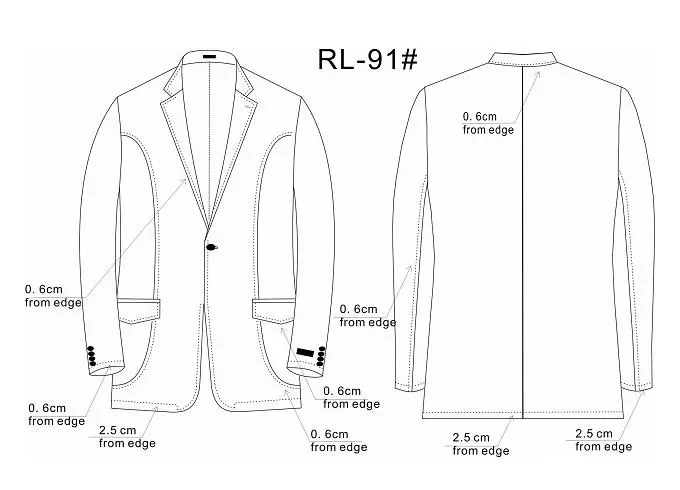 RL91 - classics long sleeve style by Right Luck