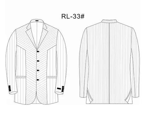 RL33 - Right Luck의 클래식 긴소매 스타일