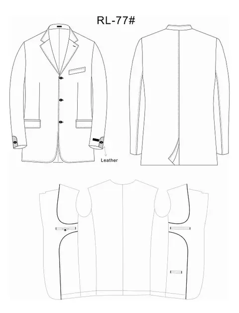 RL77 - classics long sleeve style by Right Luck