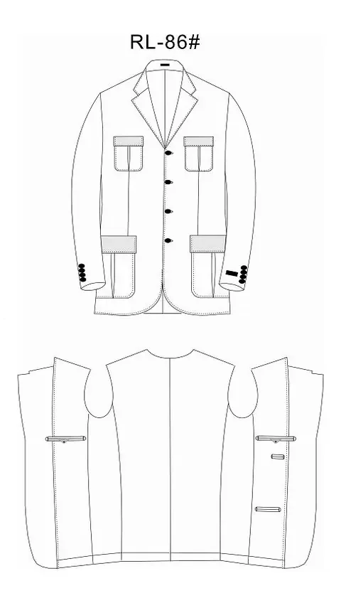 RL86 - classics long sleeve style by Right Luck