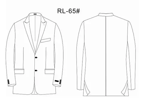 RL65 - классический стиль с длинным рукавом от Right Luck