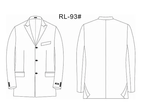 RL93 - Right Luck のクラシック長袖スタイル