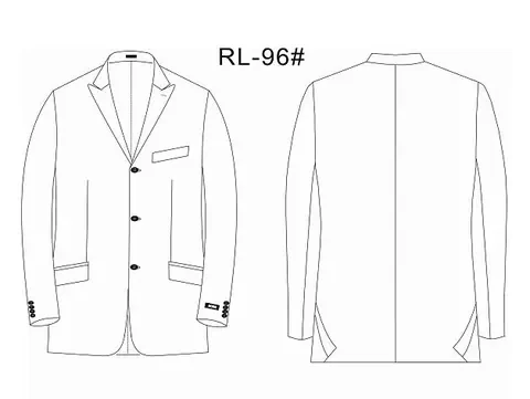 RL96 - Right Luck のクラシック長袖スタイル