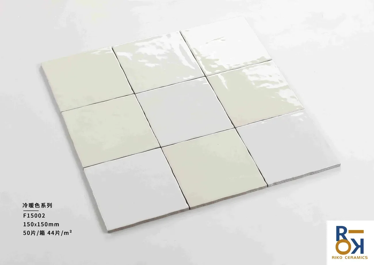 150 × 150 mm Wandfliese mit Farbverlauf