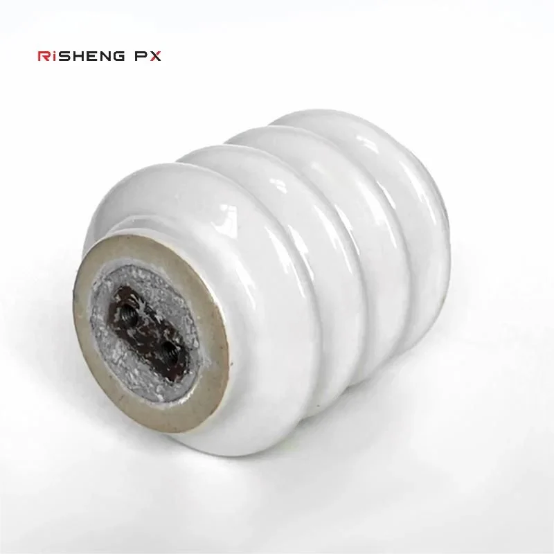 IO-10/4 post bushing insulators grouped together