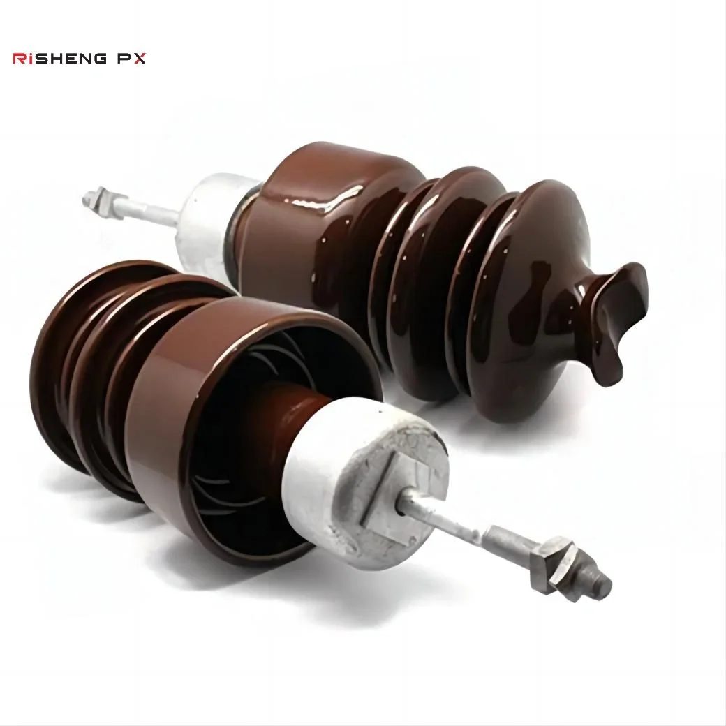 QS series pin post insulator side view