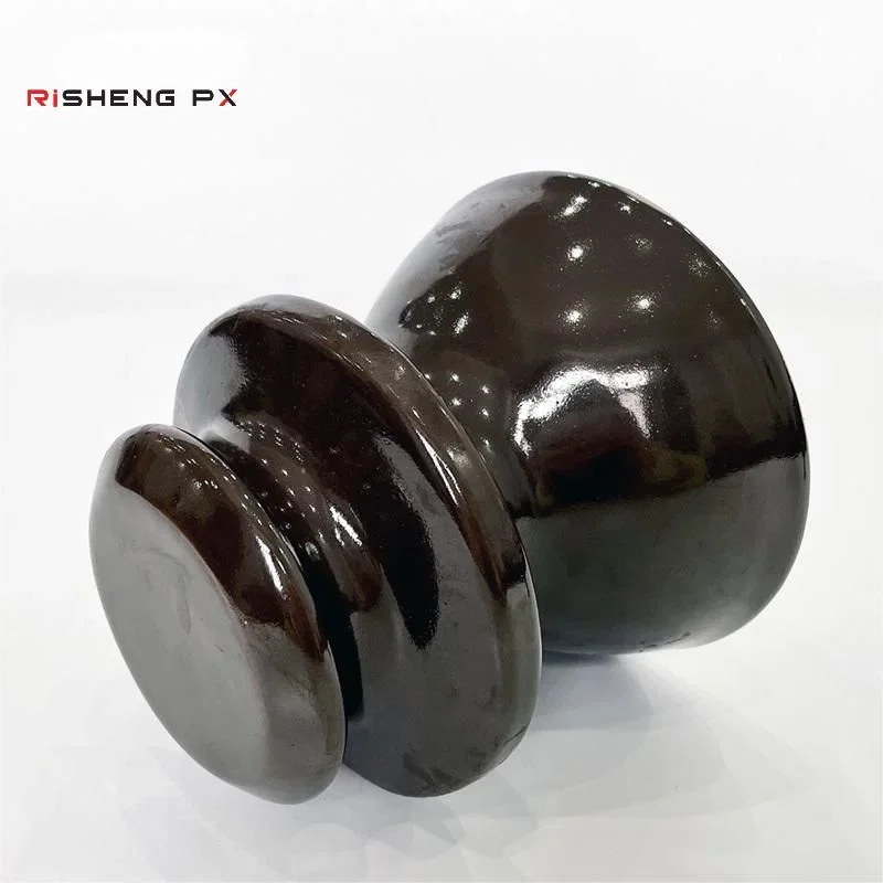 ShF-10G pin insulator viewed from above