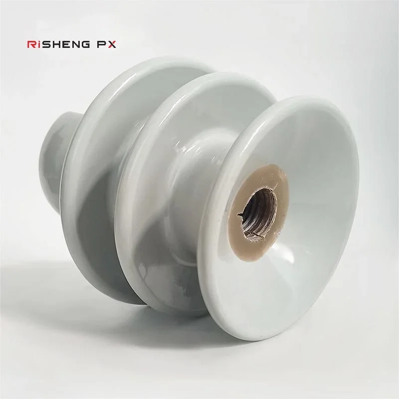 ShF-20G1S porcelain pin insulator side profile