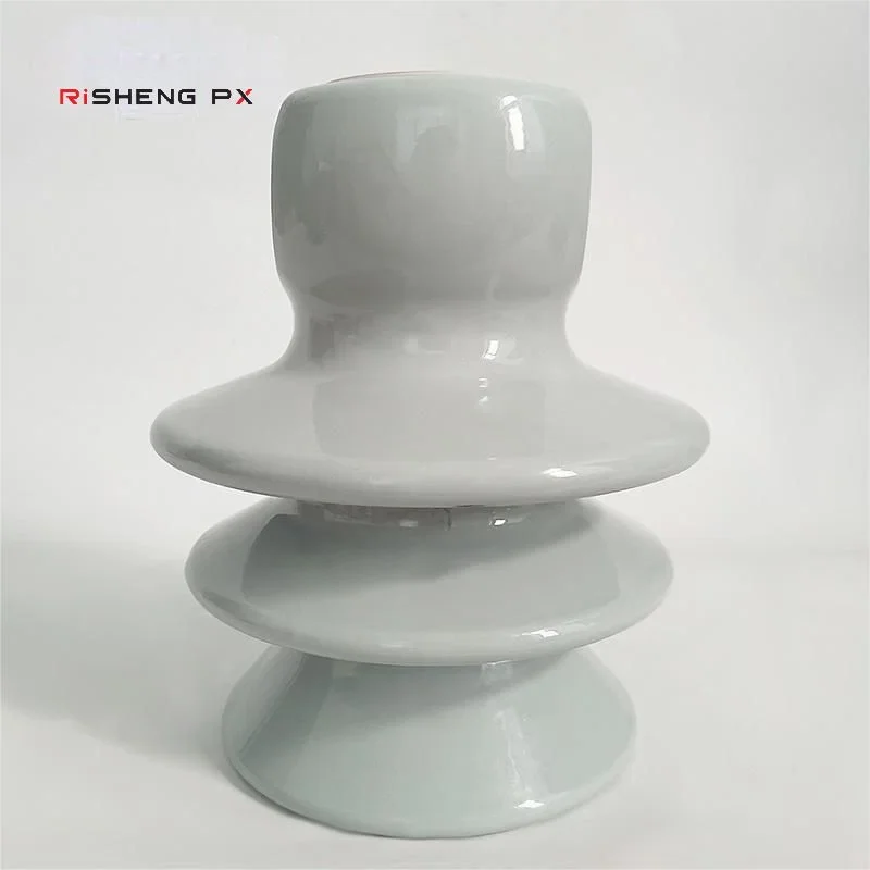 ShF-20G1S pin insulator glaze surface close up