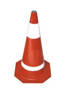 Heavy-Base Rubber Traffic Cone | Motorway & Highway Grade Road Safety view 2