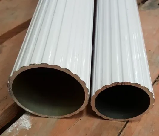 Fluted Sign Pole | Powder Coated Traffic Sign Post, Multi-Diameter