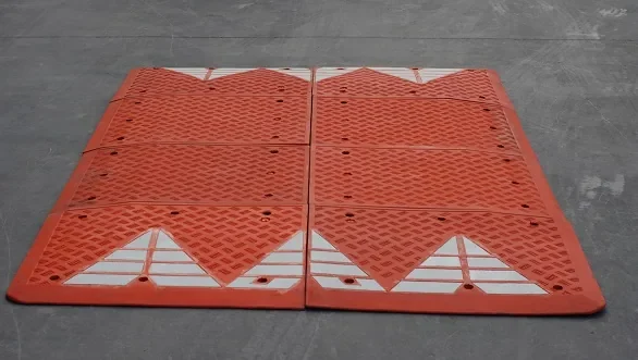 Rubber Speed Cushion SH268 | Modular Traffic Calming for Emergency Vehicles