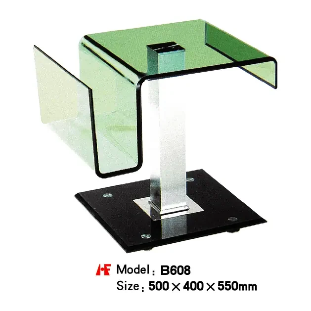 B608 hot bent glas manufactured by Romance Furniture