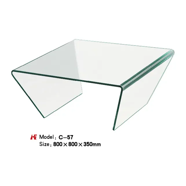 C-57 hot bent glas manufactured by Romance Furniture