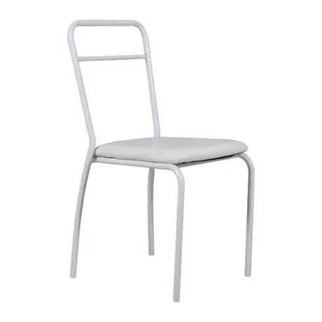 C328 Esszimmerstuhl aus Leder